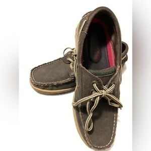 NWOT Sperry Top Siders leather deck shoes boat shoes